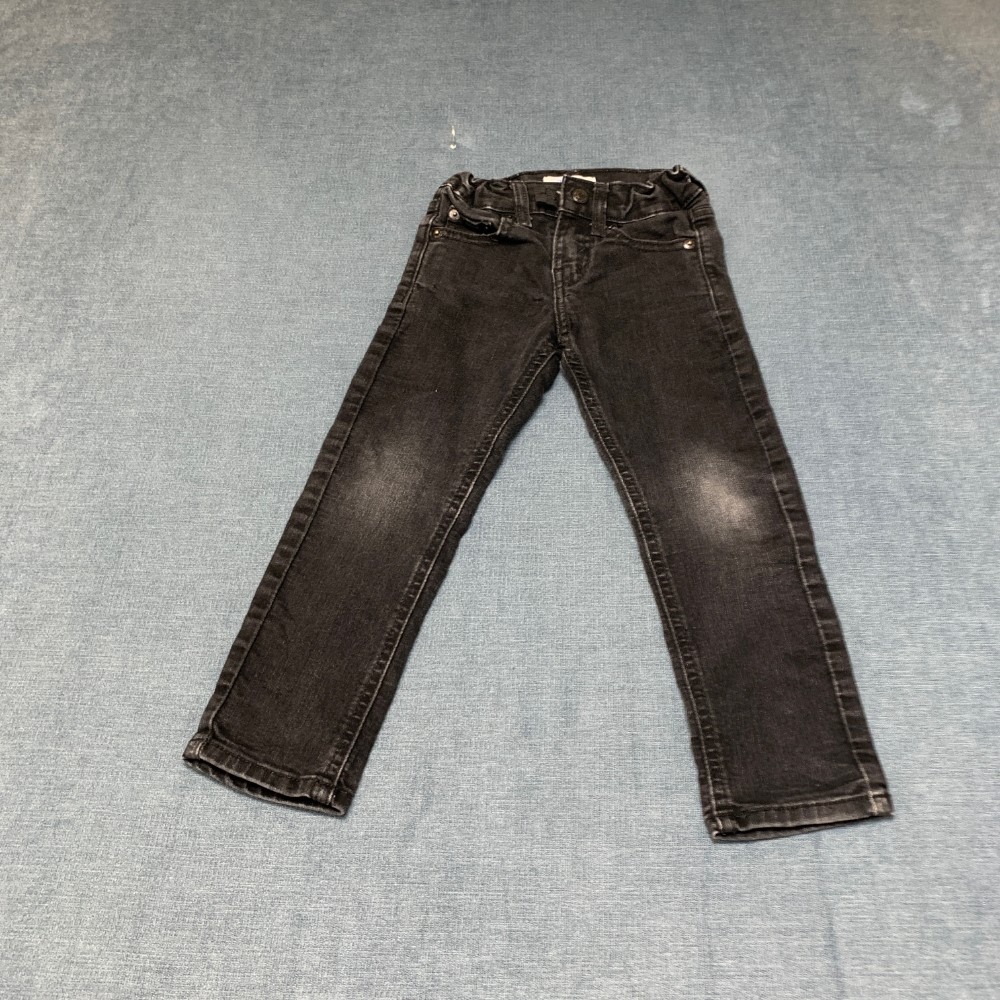 Denizen From Levi's Skinny Jeans Womens 4 Black Denim Zip Fly Casual Outdoor